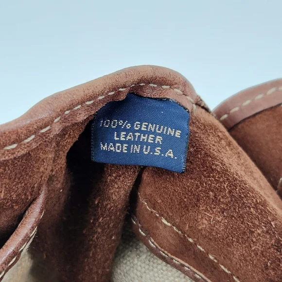 Classic Tan Leather Briefcase - Picture 12 of 16